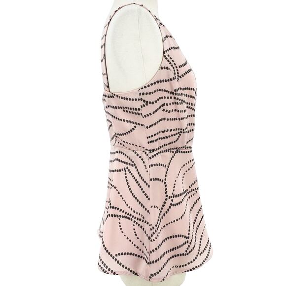 SALE Cabi #273 Sophia Pink Faux Wrap Tank Top Size 0 - Picture 4 of 7